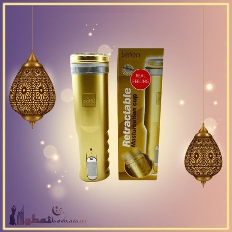 Leten Retractable Male Stroker Cup