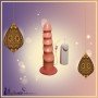 Ultra Beaded Realistic Vibrator