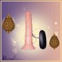 Strong Suction Cup Realistic Vibrator with Remote
