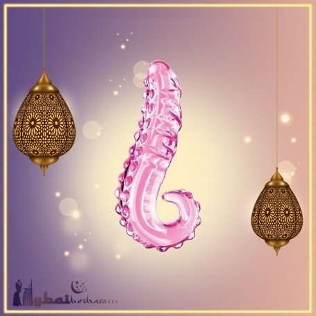 Kiss of Tongue Crystal Glass Dildo Anal Toy