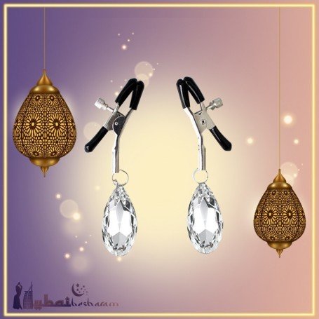 Crystal Clip Nipple Clamp